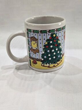 Vintage Mug Emerald Collection Christmas Mug-Santa Resting After Christmas